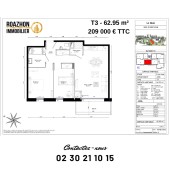 Programme Neuf - T4 derniier étage avec terrasse